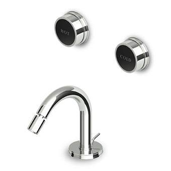 Zucchetti Savoir Batteria incasso bidet con bocca da piano ZSA751.CN, R99503 Italiano Ottone per casa e bagno, cucina