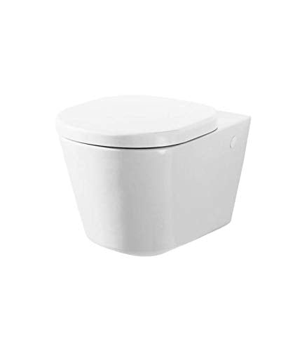 Ideal Standard K310861 Tonic WC Vaso Sospeso con Sedile, Bianco