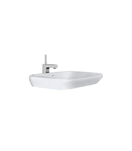 Pozzi Ginori - Lavabo da appoggio a bacinella Pozzi Ginori 9 bianco art.76064000-60 cm, Bianco, A magazzino