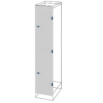 Gewiss GWD3213 QDX 630H Vano Esterno Porta Cieca, 400mm x 2000mm