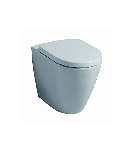 Pozzi Ginori - Vaso filoparete Rimfree Fast, Sedile Normale, Bianco - Bianco, con Sedile Avvolgente rallentato, A Magazzino