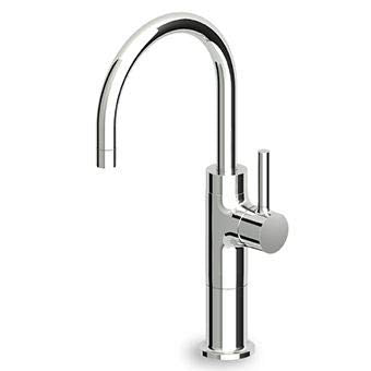 Zucchetti Pan Miscelatore monocomando lavabo con prolunga e scarico ZP6585 Italiano Ottone per casa e bagno, cucina