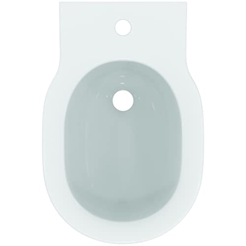 Ideal Standard - Connect, Bidet sospeso monoforo con fissaggi nascosti, Bianco