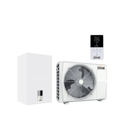 Pompa di Calore Ibrida FERROLI - FRL0XHK8GWA OMNIA S 3.2 HYBRID 28C 8kw Unità Esterna + Unità Interna + Comando Di Controllo