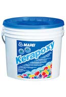 MAPEI Kerapoxy - Malta per fughe in resina epossidica per piastrelle 2K tutti i colori 5 kg (nero n. 120)