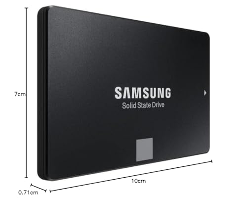 Samsung Memorie MZ-76E1T0 860 EVO SSD Interno da 1 TB, SATA, 2.5"