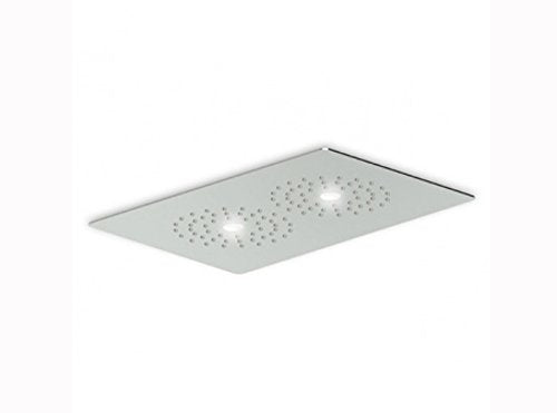 Soffione doccia Zucchetti Isyshower soffione doccia a soffitto con doppia luce Z94148