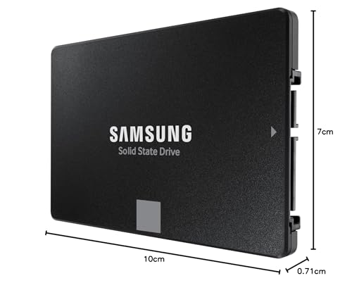 Samsung SSD 870 EVO, 2 TB, Form Factor 2.5”, Intelligent Turbo Write, Magician 6 Software, Black