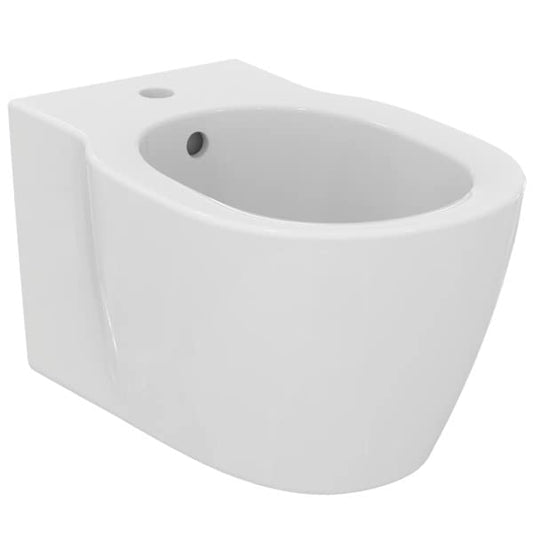 Ideal Standard - Connect, Bidet sospeso monoforo con fissaggi nascosti, Bianco