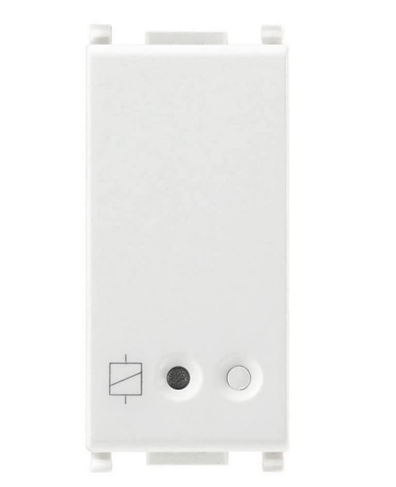 Vimar 14593 Plana Attuatore connesso IoT VIEW Wireless con uscita a relè NO 16 A, controllo locale e remoto, doppia tecnologia su standard Bluetooth 5.0 e Zigbee 3.0