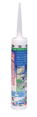 Mapesil AC Mould Resistant Silicone Sealant Medium Grey 112 by Mapei