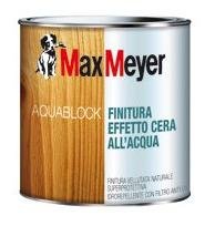 Max Meyer Aquablok - Finitura effetto cera all'acqua - Incolore - Max Meyer - Formato Lt 2,5