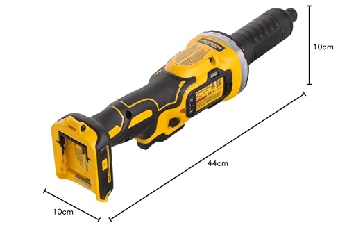 DEWALT Smerigliatrice diritta. In scatola di cartone senza batterie e caricabatterie., DCG426N-XJ