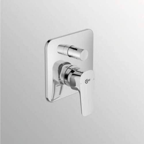 Ideal Standard - Cerafine D, Miscelatore monocomando ad incasso per vasca o doccia, Completo, Cromato