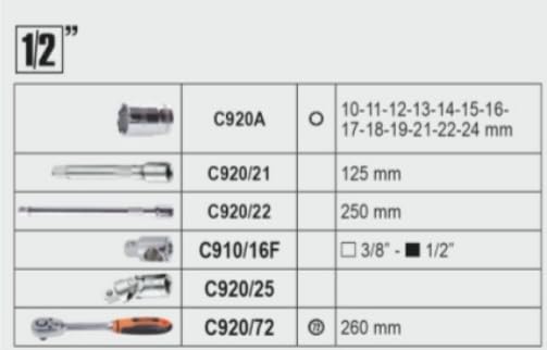 Beta BW 2056T/E - Valigia trolley con assortimento di 163 utensili