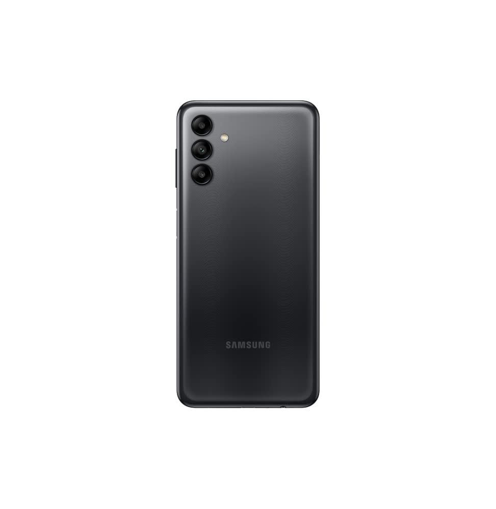 Samsung Galaxy A04s Smartphone Android 12, Display Infinity-V HD+ da 6.5'', 3 GB RAM e 32 GB di Memoria Interna Espandibile, Batteria 5.000 mAh, Black [Versione Italiana]