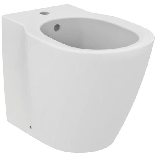 Ideal Standard - Connect, Bidet filo parete a terra universale monoforo, Bianco