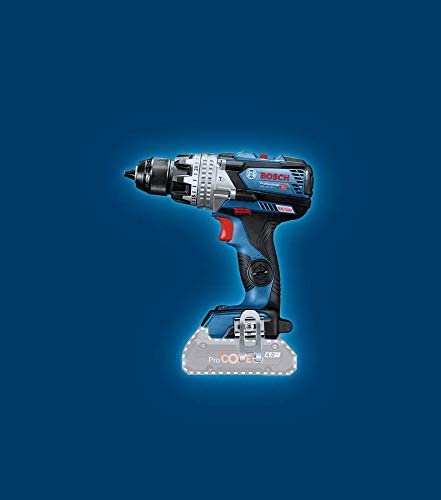 Bosch Professional 18V System Trapano-avvitatore con percussione a batteria GSB 18V-110 C (coppia di serraggio max. 110 Nm, batterie e caricabatteria non inclusi, L-BOXX 136)