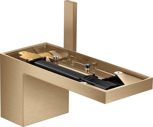 Hansgrohe AXOR MyEdition miscelatore monocomando per lavabo 70 con scarico push-open, senza piastra, Colorazione: Bronzo spazzolato