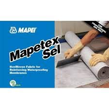 MAPEI MAPETEX SEL TESSUTO NON TESSUTO ROTOLO DA 25 MQ