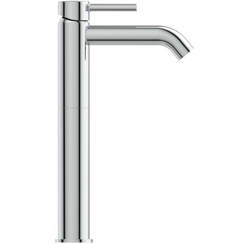 Ideal Standard - Ceraline, Miscelatore monocomando per lavabo da appoggio su piano, Cromato