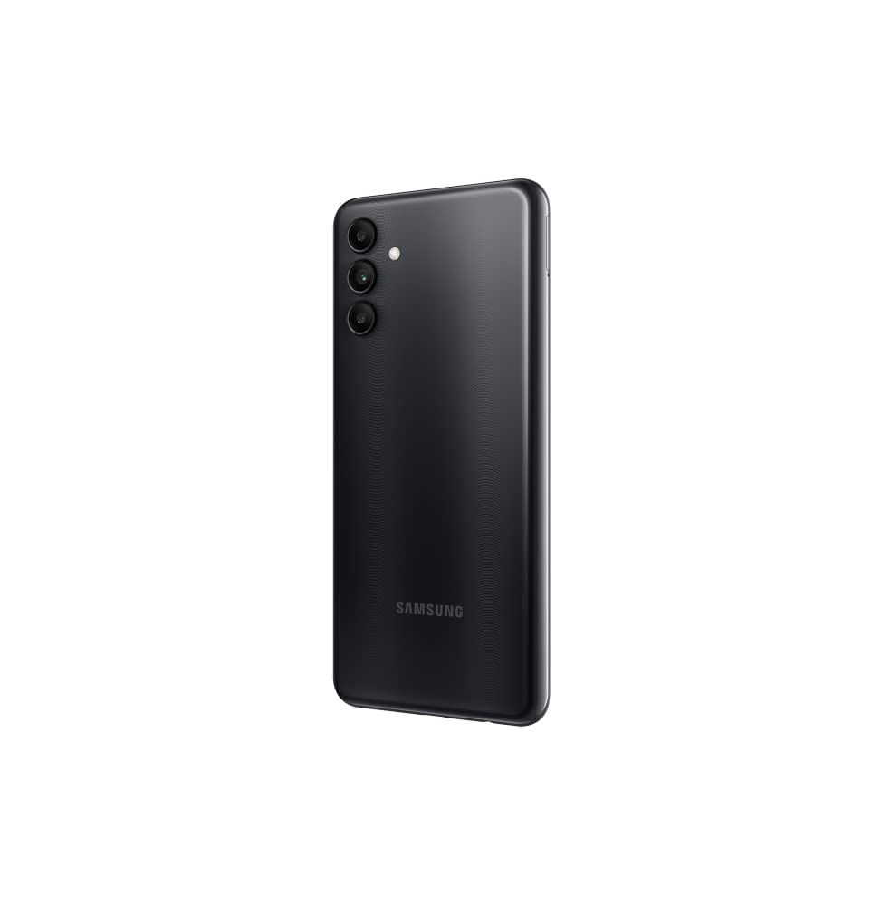 Samsung Galaxy A04s Smartphone Android 12, Display Infinity-V HD+ da 6.5'', 3 GB RAM e 32 GB di Memoria Interna Espandibile, Batteria 5.000 mAh, Black [Versione Italiana]