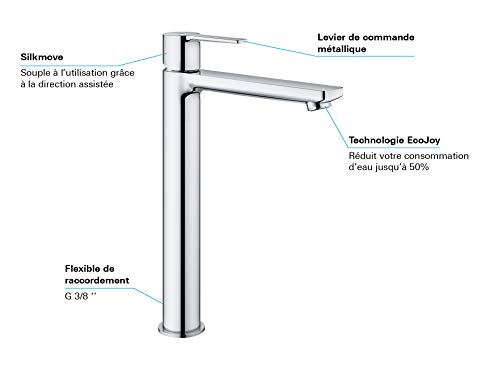 GROHE Miscelatore Monocomando Lavabo, Cromo, XL 23405001