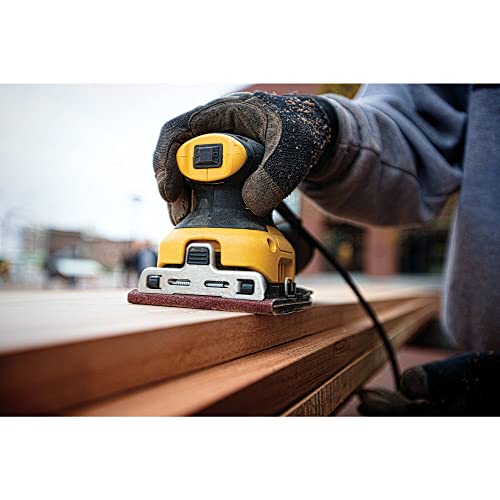 DEWALT Levigatrice orbitale 230W 1/4 foglio 14000 orb, DWE6411-QS