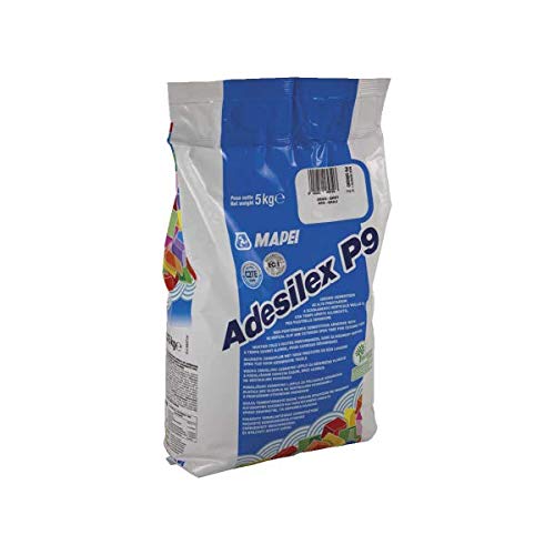 Mapei P9 Colla Adesiva Cementizia Bianca Alte Prestazioni Piastrelle Ceramiche - sacco Kg5