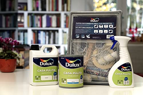 Dulux Casa Pulita Singolo Pittura per Interni Antimuffa Rimuove e Protegge Da Muffe e Funghi, 10 Litri, Bianco