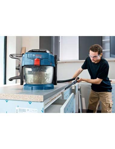 Bosch Professional 18V System Aspiratore Industriale Gas 18V-10 L (senza Batteria, Incl. Tubo Flessibile 1,6 M, 3 Tubi di Prolunga)