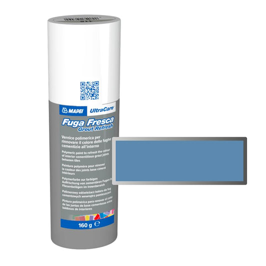 Mapei Ultracare FUGA FRESCA 167 BLU AVIO vernice polimerica per rinnovare il colore delle fughe cementizie Flacone 160gr.