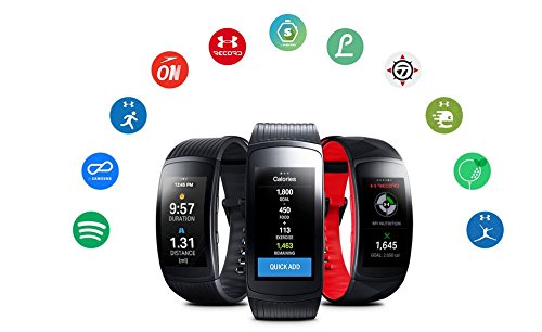 Samsung SM-R365NZRNXEF Smartwatch, Versione Francese, Rosso