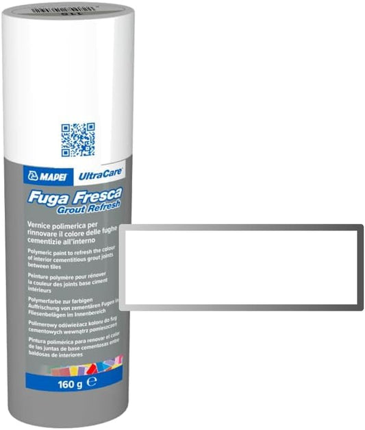 Mapei Ultracare FUGA FRESCA 100 BIANCO vernice polimerica per rinnovare il colore delle fughe cementizie Flacone 160gr.