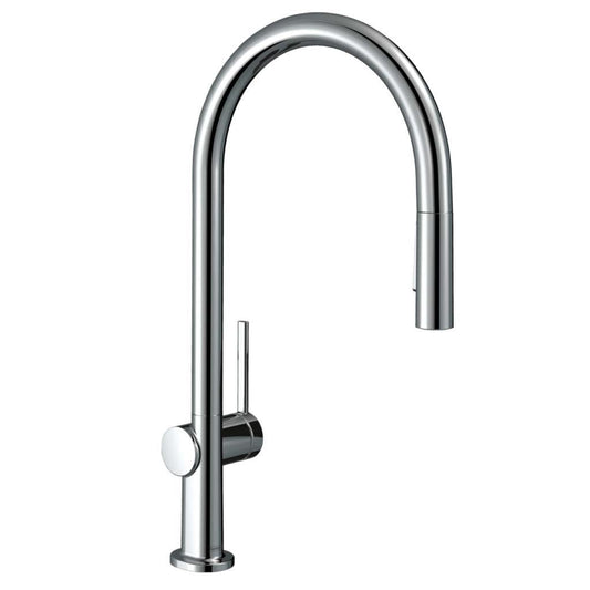 hansgrohe Talis M54 Miscelatore cucina monocomando 210, doccetta estraibile, 2 getti, cromo, 72800000