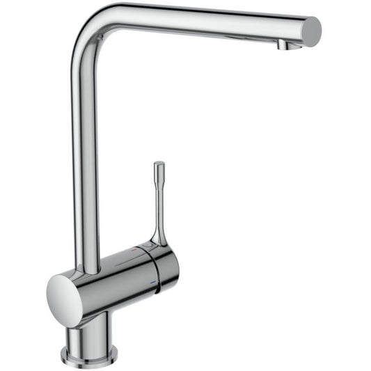 Ideal Standard BC174AA Ceralook Miscelatore da appoggio su lavello, a bocca alta orientabile, cromato