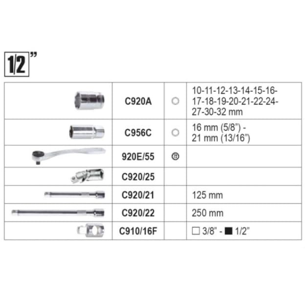 Beta BW 2047E/C108 - Valigia con assortimento di 108 utensili per manutenzione generale, in plastica