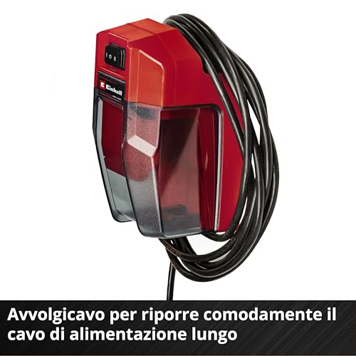 Einhell Pompa per acque scure a batteria GE-DP 18/25 Li-Solo Power X-Change (18 V, 7.500 l/ora, prevalenza di 5 metri, modalità ECO e BOOST, batteria esclusa)