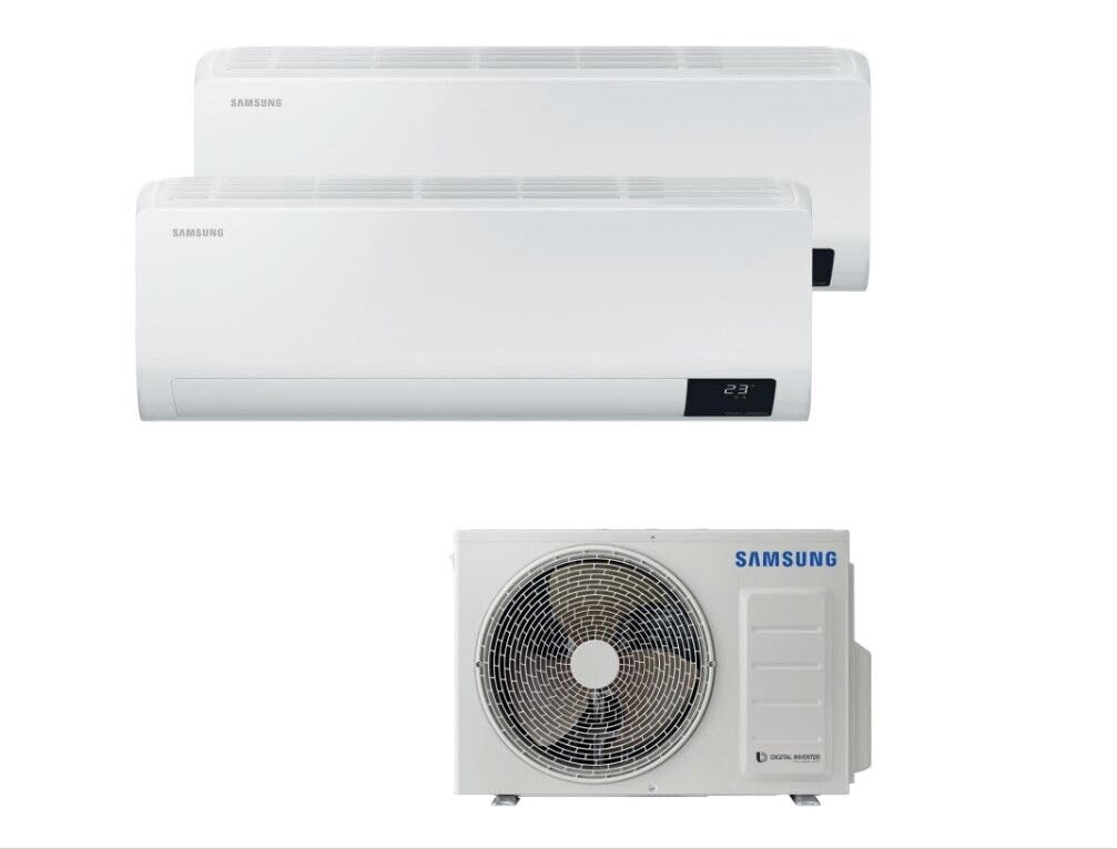 SAMSUNG LUZON CONDIZIONATORE AJ052TXJ3KG TRIAL SPLIT 9000+9000+12000 BTU R32 19DB A++