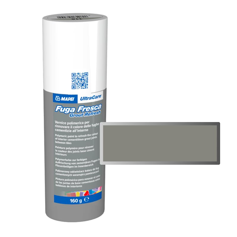 Mapei Ultracare FUGA FRESCA 113 GRIGIO CEMENTO vernice polimerica per rinnovare il colore delle fughe cementizie Flacone 160gr.