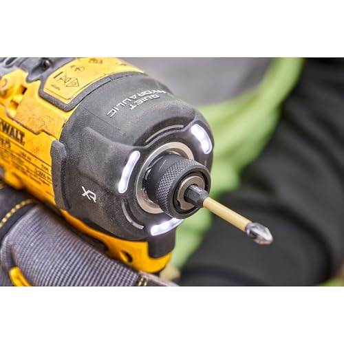 DEWALT Avvitatore a impulsi idraulico senza spazzole 18V XR, singola unità, DCF870N-XJ