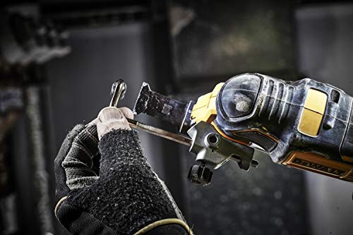 DeWalt DCS355D2-QW Utensile Multi-Funzione ad oscillazione, 2.0 Ah, motore Brushless, con doppia batteria in valigetta, 18 volts