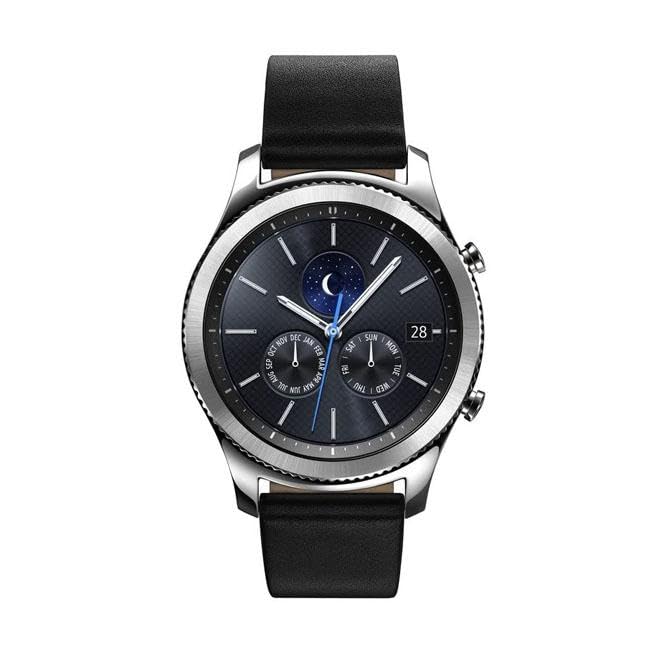 Samsung Gear S3 Classic Smartwatch, Display 1.3" SAMOLED, Memoria Interna 4 GB, 768 MB RAM, Argento