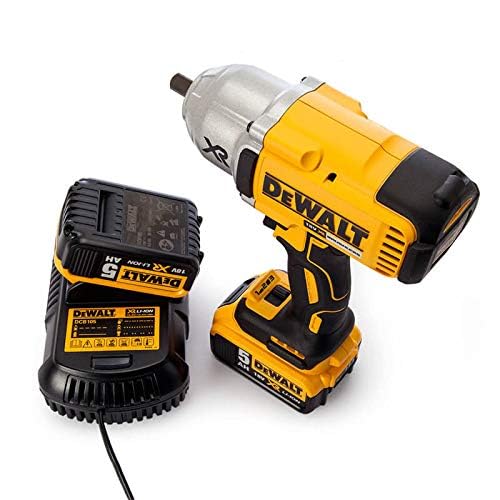 DEWALT DCF899P2-GB - Avvitatore a percussione 950 Nm + 2 batterie 18 V 5 Ah Li-Ion + valigetta