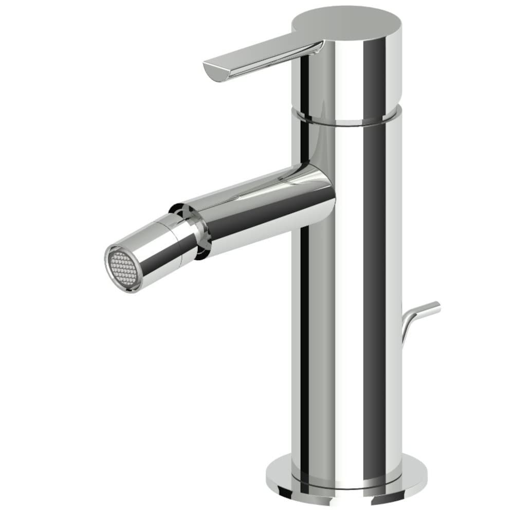 Rubinetto miscelatore rubinetteria per bidet bagno ottone cromato Zucchetti Gill