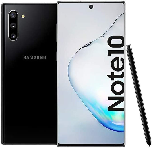 SAMSUNG Galaxy Note 10, 256GB, Aura Black (Ricondizionato) Smartphone Originale di fabbrica in esclusiva per il mercato europeo (versione internazionale)