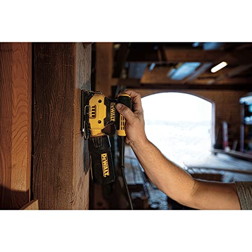 DEWALT Levigatrice orbitale 230W 1/4 foglio 14000 orb, DWE6411-QS