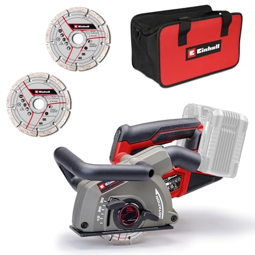 Einhell Professional Scanalatore TP-MA 36/30 Li BL-Solo Power X-Change (36 V, larghezza di taglio fino a 30 mm, profondità di taglio fino a 30 mm, 2 dischi di taglio diamantati)