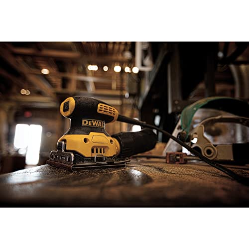 DEWALT Levigatrice orbitale 230W 1/4 foglio 14000 orb, DWE6411-QS