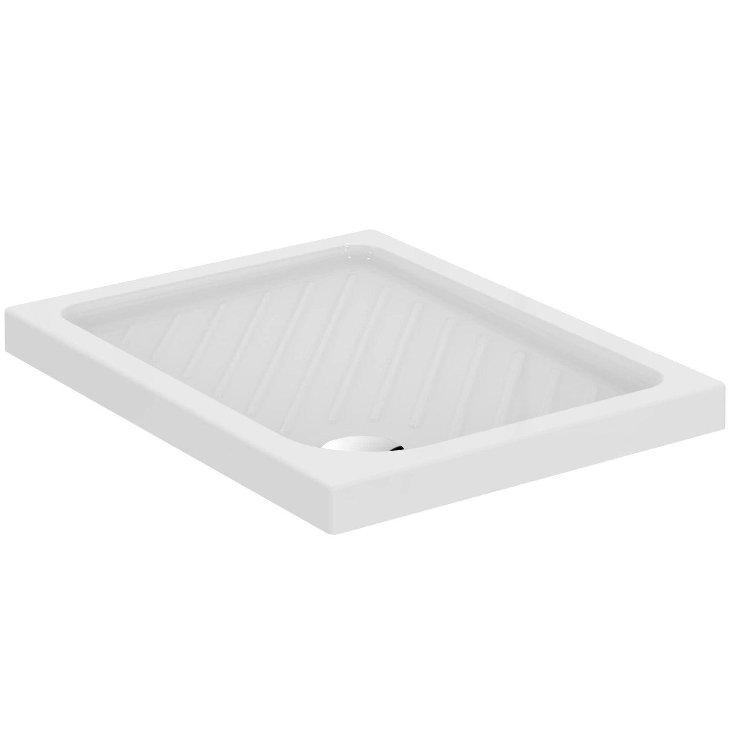 Ideal Standard - Eurovit, Piatto doccia rettangolare in ceramica 90x70cm. Bianco